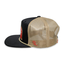 Load image into Gallery viewer, RopeSmart Red All Rodeo All The Time Patch Black Trucker Cap