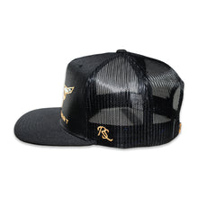 Load image into Gallery viewer, RopeSmart Desert Blue Santa Fe Black Trucker Cap