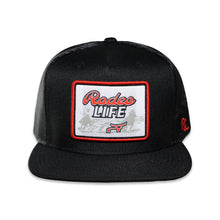 Load image into Gallery viewer, RopeSmart Rodeo Life Patch Black Trucker Cap