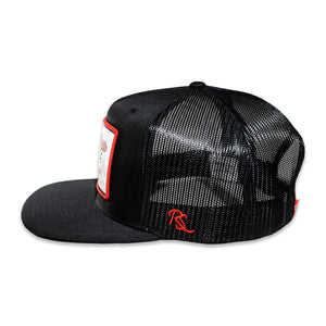 RopeSmart Rodeo Life Patch Black Trucker Cap