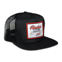 Load image into Gallery viewer, RopeSmart Rodeo Life Patch Black Trucker Cap