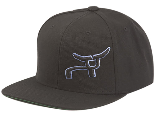 RS Classic Snapback With Blue Outline Logo
