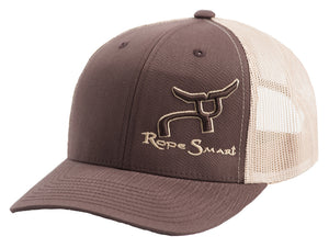 RS Retro Trucker Khaki & Brown Snapback