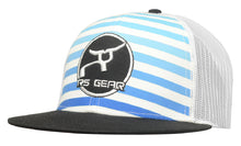 Load image into Gallery viewer, RS GEAR Blue Striped Snapback