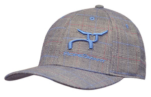 RS Gray Glen Plaid Fitted Cap