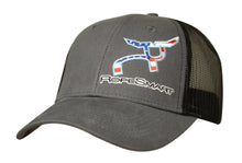 Load image into Gallery viewer, RS Grey &quot;All American&quot; Snapback Cap