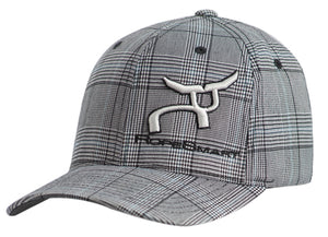 Rs Classic Gray Glen Plaid Fitted Cap