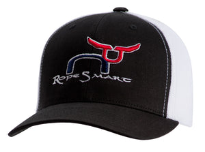 RS "The Patriot" Black & White Snapback