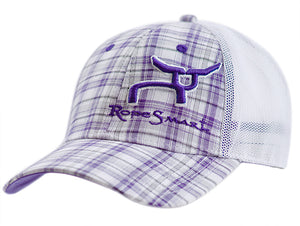 RS Purple Plaid Snapback