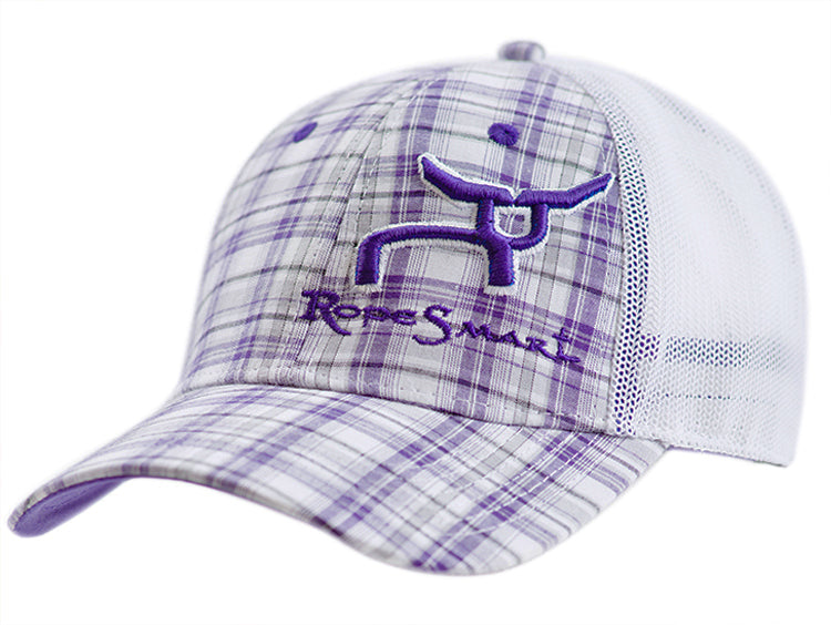 RS Purple Plaid Snapback