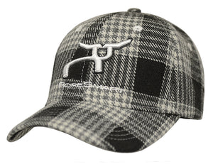RS Black & White Plaid Snapback