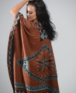 Varianna Sandstone Knitted Shawl